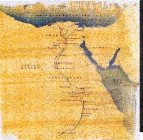 Primera expedición oceánica documentada que partió de Egipto.