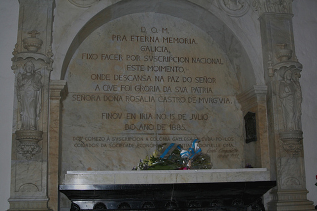 Muerte de Rosalía de Castro