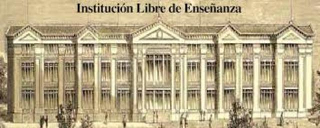Se funda la Institución Libre de Enseñanza