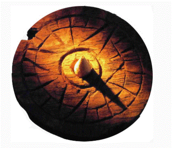 Utilización de la brújula solar y la estrella Polar para la orientación por los vikingos.