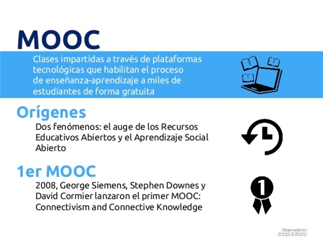 Primer MOOC "Connectivism and Connective Knowledge".