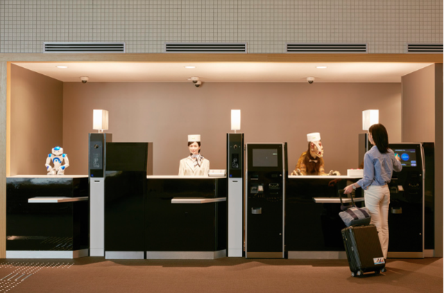 Hotel atendido por Robots