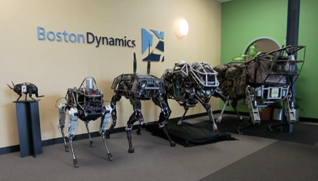 Robot de cuatro patas de Boston Dynamics
