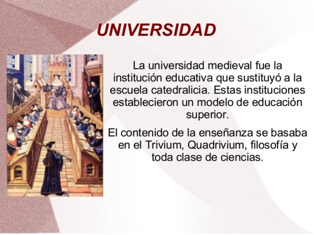 S. XII PRIMERAS UNIVERSIDADES