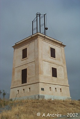 TELÉGRAFO ÓPTICO CON PROPIO ALFABETO 1794