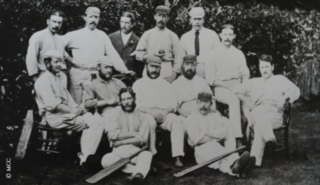 First Test Match played