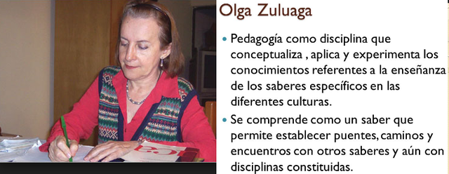 OLGA LUCIA ZULUAGA Y LAS PRACTICAS PEDAGÓGICAS 1978-