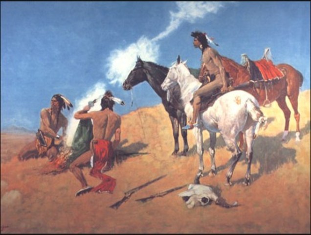 PRE-INDUSTRIAL AGE: Smoke signals