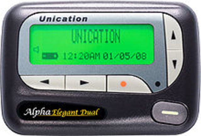 DIGITAL AGE: Pager