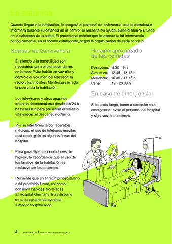 Y AMA... AL HOSPITAL, A TRABAJAR