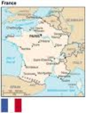 American soldiers reach France