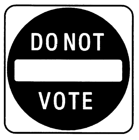 Los conservadores no se presentan a las elecciones