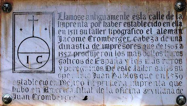 Primer imprenta en América