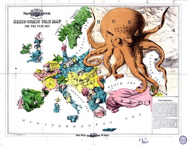 Octopus Map,	Frederick Rose.