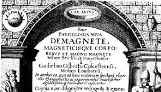‘De Magnete  ‘De Magnete’, ‘Magnetisque Corporibus’ y  ‘Magno Magnete Tellure’