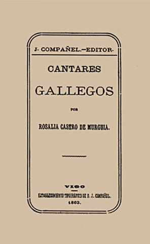 Publicación de "A mi madre" e "Cantares gallegos"