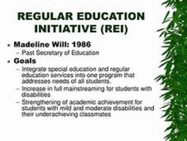 Regular Education Initiative (REI).