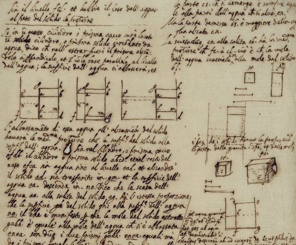 Discurso sobre los cuerpos en el agua