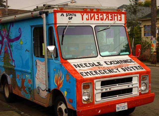 First needle-exchange program (NEP) in North America