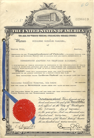 Primera patente de robot en USA.