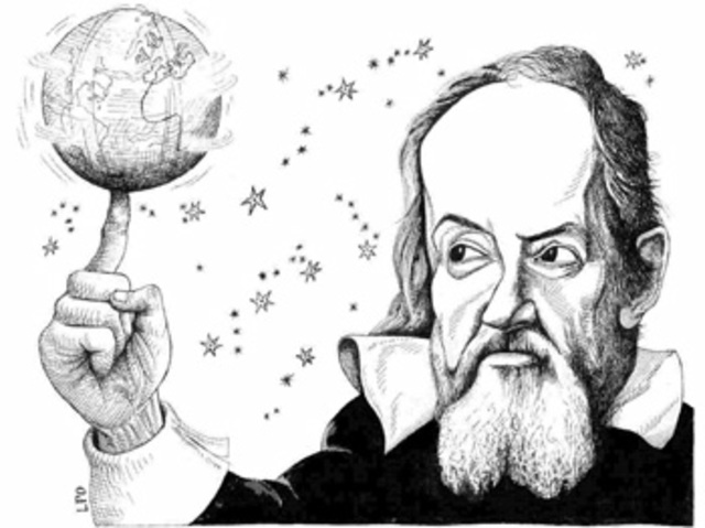 Galileo trabajó como profesor de matemáticas y filosofía natural