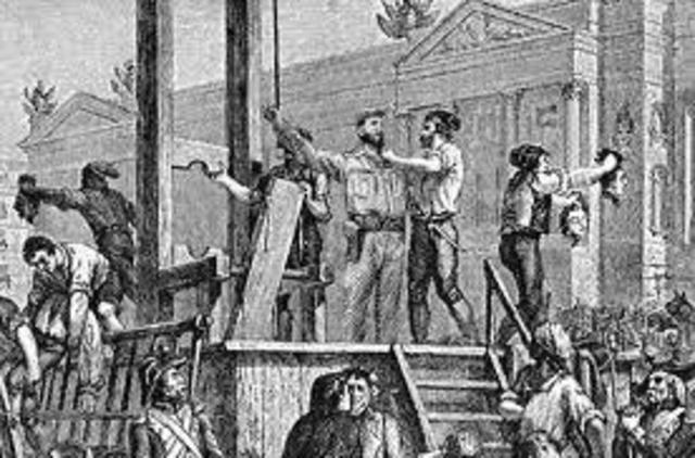 muerte de Robespierre