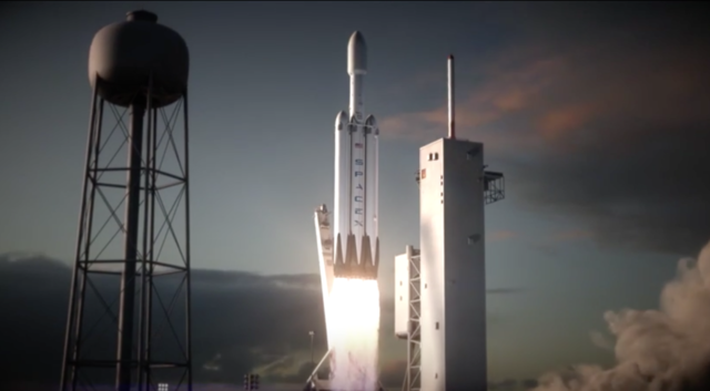 SpaceX falcon heavy