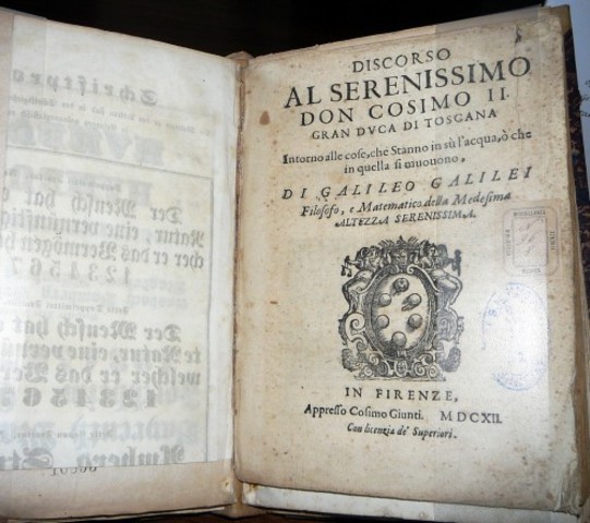 Discurso sobre los cuerpos en el agua