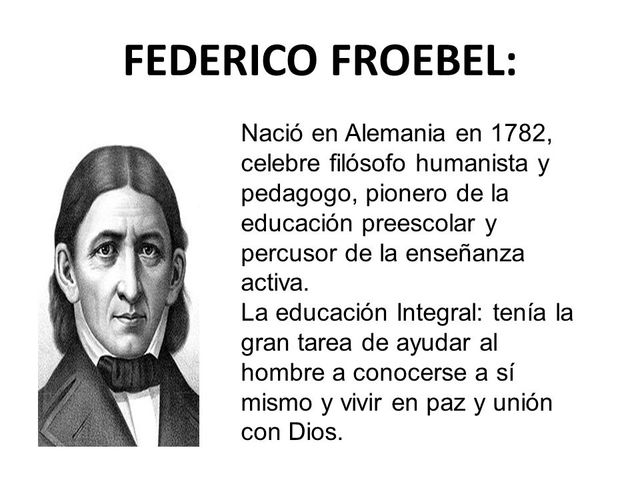 FRIEDRICH FROEBEL