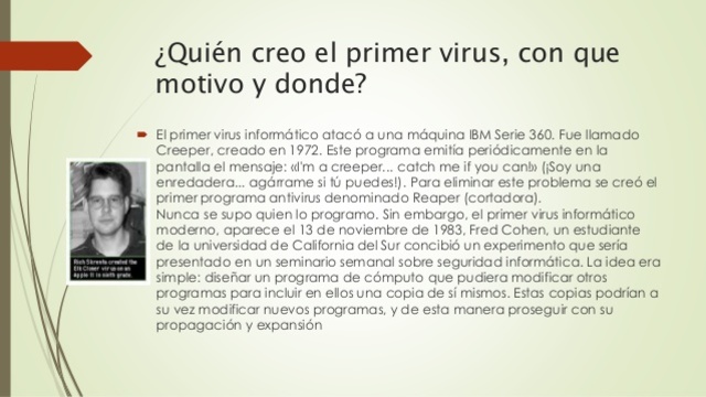 Fred Cohen, Creador del primer virus informatico