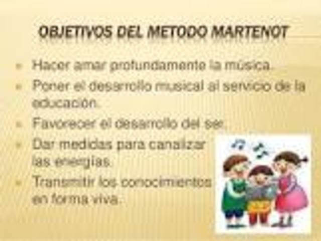 El método Martenot por Maurice Martenot en el año 1953