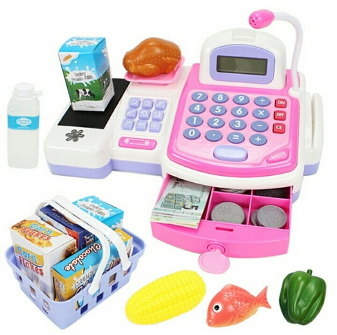 cajera de la mini tienda de sara