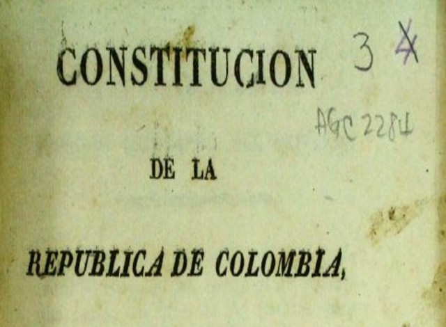 La Constitución de 1858