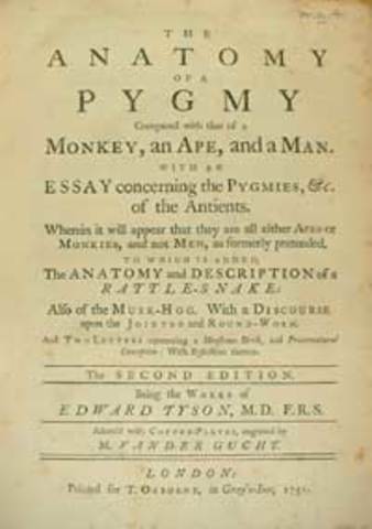 EDWARD TYSON (Orang-Outang, sive Homo Sylvestris)