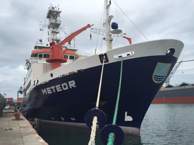 Mapeo del fondo del océano.