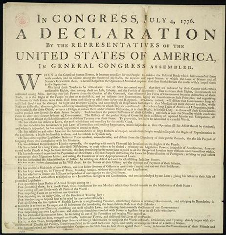 Declaration of Independence