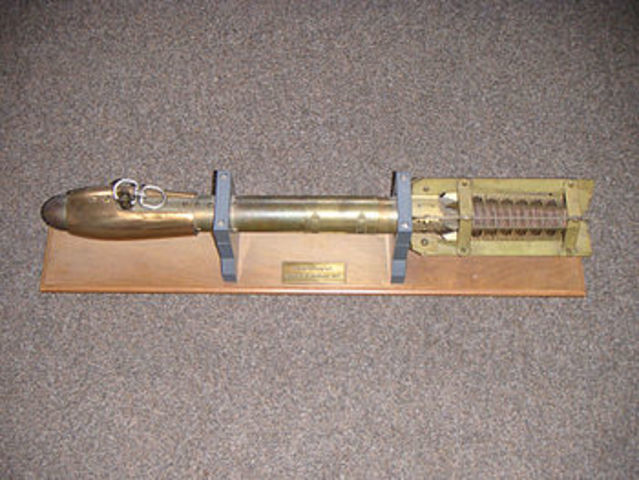 Invención del  batitermógrafo