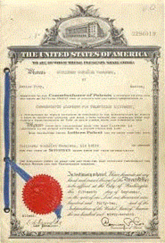 Patente del primer robot