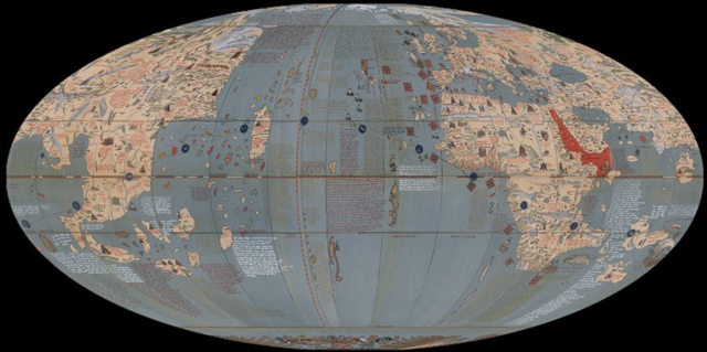 Primer globo terráquio