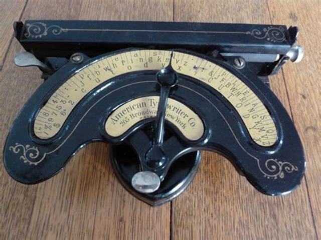 The American Index Typewriter