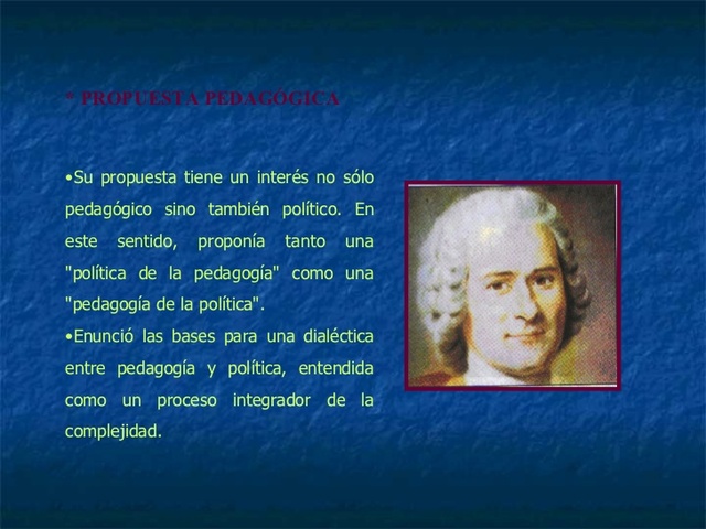 TEORICOS INNOVADORES JUAN JACOBO ROSSEAU