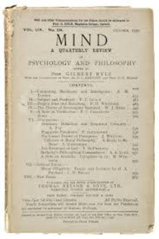 "Computing Machinery and Inteligence"