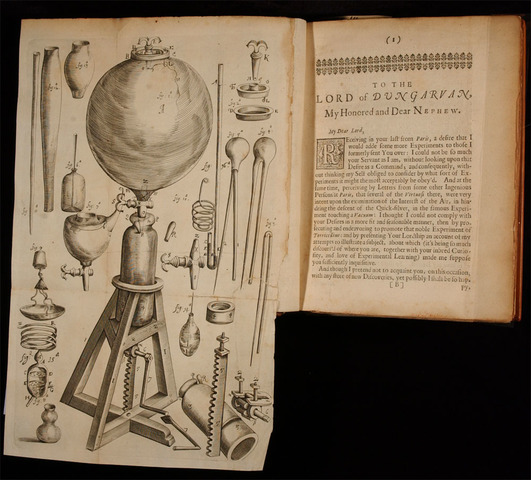 Boyle publica su libro The Spring of the Air.