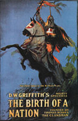 D.W. Griffith Produces Birth of a Nation