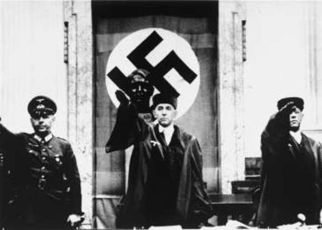 Group of German officers attempt to assassinate Hitler.