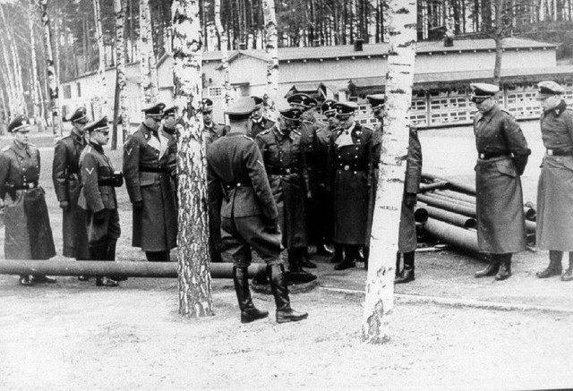Beginning of death march for inmates of Stutthof