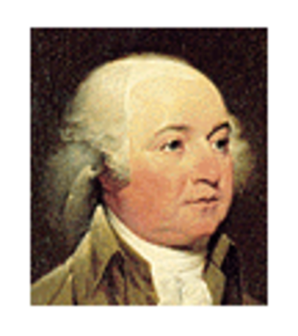 John Adams becomes president