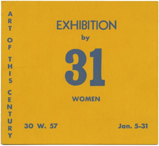 En enero, Frieda se incluyó en "Exhibition by 31 Women" en la galería "Art of this Century" de Peggy Guggenheim en Nueva York.