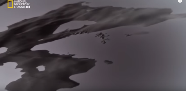 la creación de los oceanos