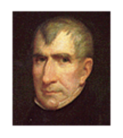 William Henry Harrison becomes president